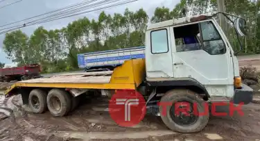 10 ล้อท้ายลาด 2 เพลา บางๆ เดิม ๆ 399,000 บาท MITSU FUSO 195 แรง
