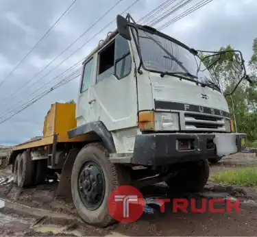 10 ล้อท้ายลาด 2 เพลา บางๆ เดิม ๆ 399,000 บาท MITSU FUSO 195 แรง