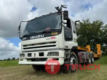 10 ล้อหัวลาก 1 เพลา พร้อมหางโลเบต 2 เพลา ยังไม่จดทะเบียน ต่อใช้เอง 699,000 บาท ISUZU GIGA เครือง DAEWOO-340 แรง