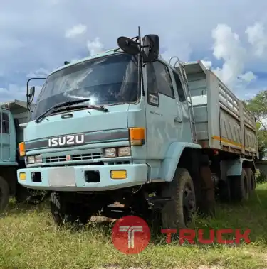 10 ล้อดั้มสามมิตรมอเตอร์ มีระบบลากจูง 725,000 บาท ISUZU ROCKY 240 แรง นางฟ้า โค้ต R แท้
