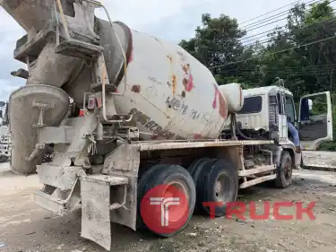 10 ล้อ 2 เพลา โม่ตรง 7 คิว 485,000 บาท HINO PROFIA 320 แรง