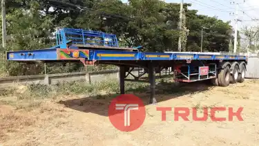 กึ่งพ่วง พื้นเรียบ 3 เพลา รหัส CT732408