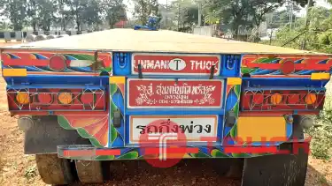 กึ่งพ่วง พื้นเรียบ 3 เพลา รหัส CT732408