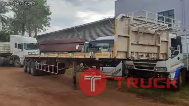 กึ่งพ่วง พื้นเรียบ 3 เพลา รหัส CT703122