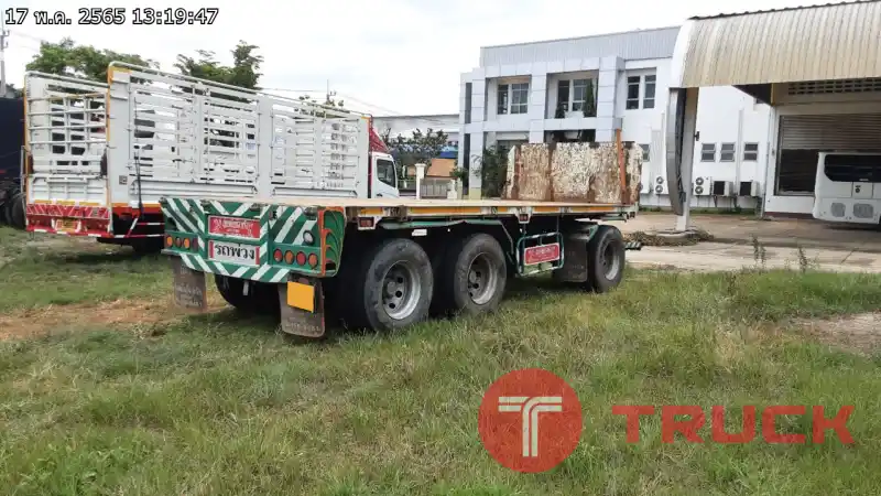 หางพ่วง พื้นเรียบ 3 เพลา รหัส CT716919