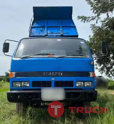 6ล้อดั้มพ์ 5 คิว มีสโลว์กลาง 345,000 บาท ISUZU NPR 115 แรง
