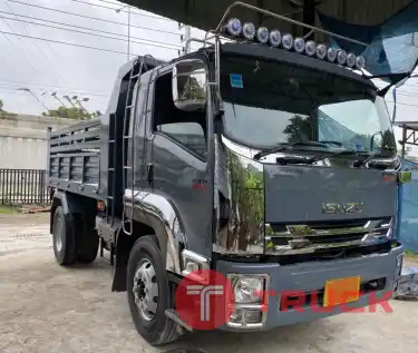 ขายรถบรรทุก6ล้อดัมพ์ ยี่ห้อ ISUZU รุ่น FTR เครื่อง240แรง ปี57