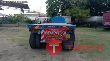 รถบรรทุก กึ่งพ่วง พื้นเรียบ 3 เพลา รหัส CT704130