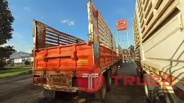 รถบรรทุก หางพ่วง กระบะคอก 3 เพลา รหัส CT703660