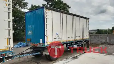 รถบรรทุก หางพ่วง ตู้ 2 เพลา รหัส CT728781