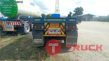 รถบรรทุก กึ่งพ่วง พื้นเรียบ 3 เพลา รหัส CT736977