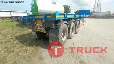 รถบรรทุก กึ่งพ่วง พื้นเรียบ 3 เพลา รหัส CT736977