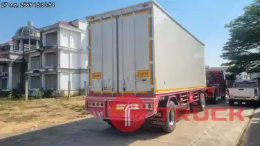 รถบรรทุก หางพ่วง ตู้ 2 เพลา รหัส CT672630