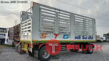รถบรรทุก หางพ่วง กระบะคอก 2 เพลา รหัส CT673812