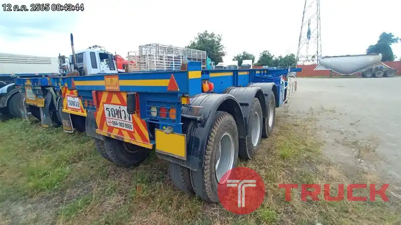 กึ่งพ่วง ก้างปลา 3 เพลา รหัส CT740142