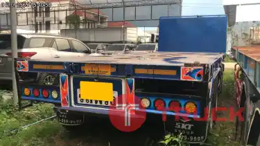 รถบรรทุก หางพ่วง หางพ่วง พื้นเรียบ 3 เพลา รหัส CT736185