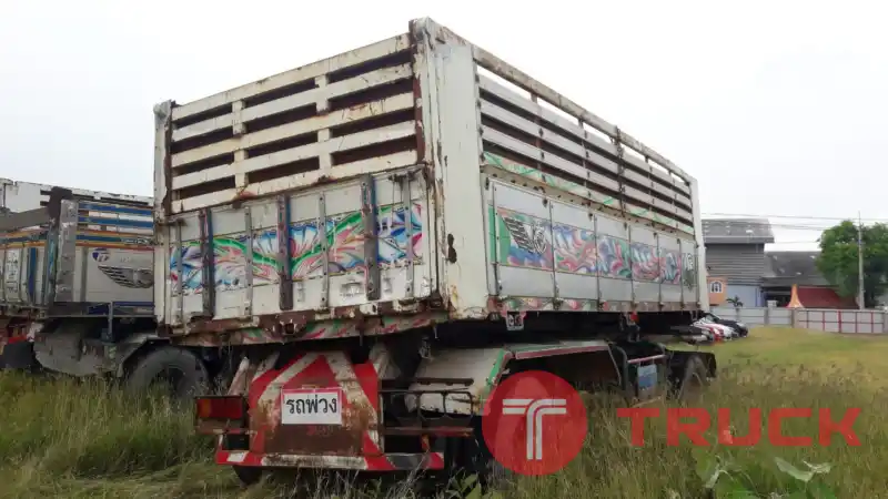 หางพ่วง กระบะคอก 2 เพลา รหัส CT808113