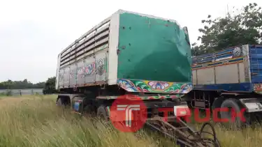 หางพ่วง กระบะคอก 2 เพลา รหัส CT808113