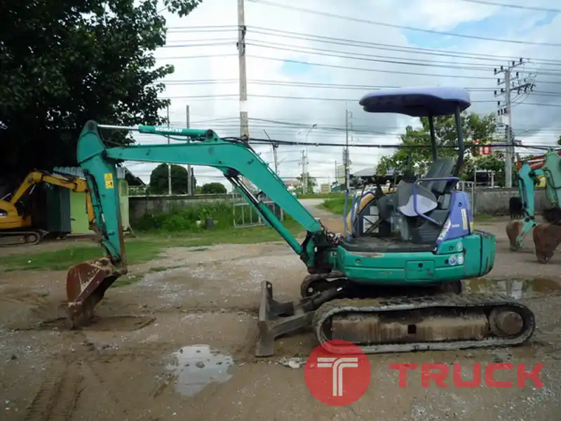KOMATSU PC35MR รถขุดนำเข้าจากญี่ปุ่น สภาพพร้อมใช้งาน