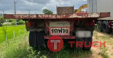 หางพื้นเรียบ 3 เพลา สภาพดี 185,000บาท อู่ PANUS ปี 38