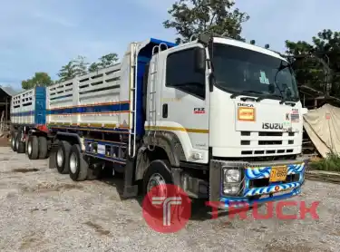 รถพ่วงดั้ม 24 ล้อ ISUZU DECA 360 ปี58 EURO 3 FT