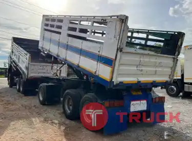 รถพ่วงดั้ม 24 ล้อ ISUZU DECA 360 ปี58 EURO 3 FT