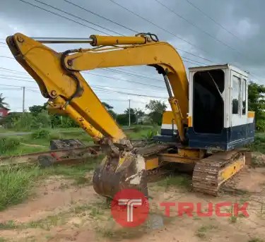 แอร์เย็น สวย ๆ แห้งๆ 199,000 บาท Komatsu PC60-3