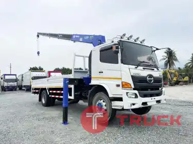 หกล้อติดเครน HINO VICTOR 500 240 แรงม้า ปี 59