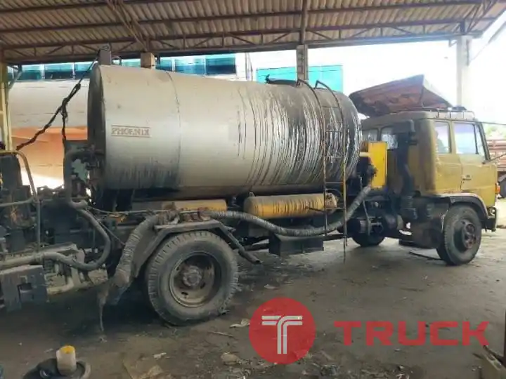 รถสเปรย์ยางถังนอกแท้ 6 ตัน Hino FD165 เครื่อง HO6C-Turbo - 205 แรง