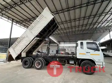 สิบล้อดั้ม 2 เพลา MITSUBISHI EURO3-240 แรง ปี 57