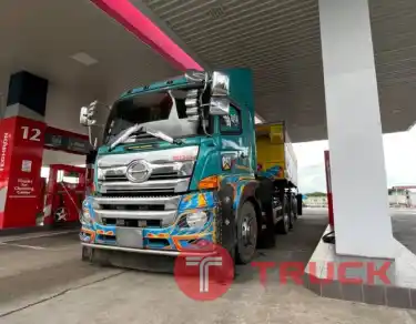 หัวลาก 2 เพลา พร้อม เซมิดั้ม ปี 61 แท้ HINO VICTOR 380 แรง ปี 62