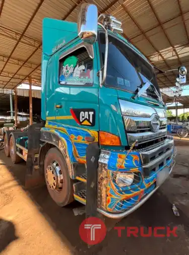 10 ล้อหัวลาก 2 เพลา 2,280,000 บาท HINO VICTOR -FM2P -380แรง จดทะเบียน ปี 61 EURO 3 วิ่ง 515,928 Km