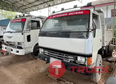 ฝนก็ตก ช่าง ไปหาปลา ไม่มา เลยขายถูก ๆ 2 คัน สำหรับ นักปั้น 365,000 บาท HINO KM777-117 แรง และ MITSU CANTER 110 แรง