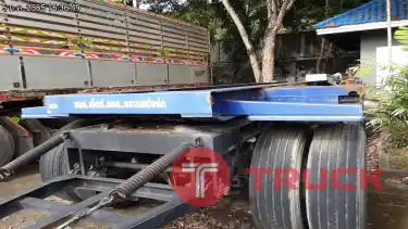 รถบรรทุก หางพ่วง พื้นเรียบ 3 เพลา รหัส CT729930