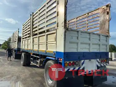 รถพ่วง 20 ล้อ แม่-ลูกไม่ดั้มพ์ 1,590,000 บาท HINO MEGA 380 แรง ปี 53 วิ่ง 426,433