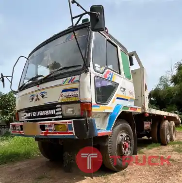 10 ล้อท้ายลาด 1 เพลา 325,000 บาท MITSU FUSO 160 แรง หางขึ้นแบคโฮ 120-200 ได้