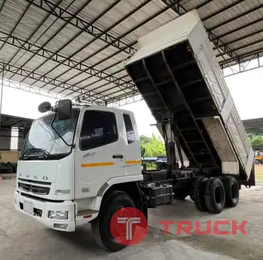 สิบล้อดั้ม 2 เพลา MITSUBISHI EURO3-240 แรง ปี 57