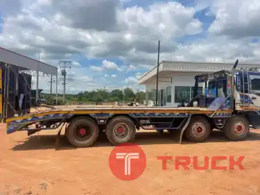 12 ล้อ 2 เพลา ท้ายลาด บันไดไฮโดลิค ISUZU GIGA 360 แรง ปี 52