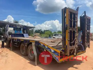 12 ล้อ 2 เพลา ท้ายลาด บันไดไฮโดลิค ISUZU GIGA 360 แรง ปี 52