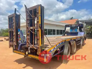 12 ล้อ 2 เพลา ท้ายลาด บันไดไฮโดลิค ISUZU GIGA 360 แรง ปี 52
