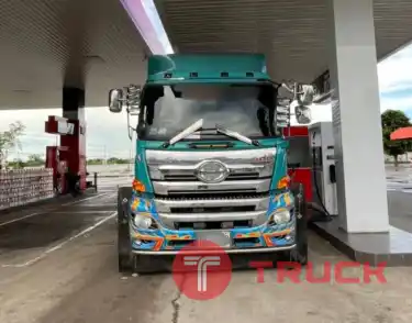 หัวลาก 2 เพลา พร้อม เซมิดั้ม ปี 61 แท้ ๆ 10 น้อต สวย ๆ พร้อมใช้ HINO VICTOR 380 แรง ปี 62