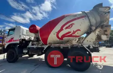 10 ล้อโม่ปูน 7 Q สภายสวยมาก HINO VICTOR 344 ปี 59