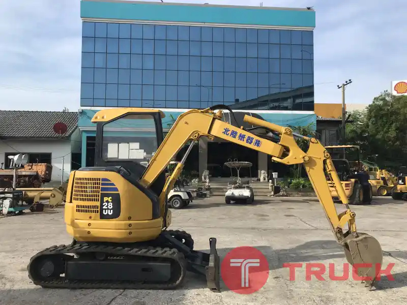 รถขุด KOMATSU PC28UU-2 ใหม่ล่าสุด ใช้งานมาน้อยนำเข้าจากญี่ปุ่น ไม่เคยใช้ในไทย