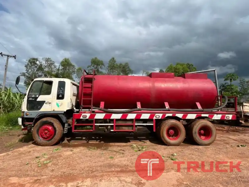 รถน้ำ เอนกประสงค์ 10 ล้อ 1 เพลา HINO PROFIA 180 แรง หัวบางเดิม