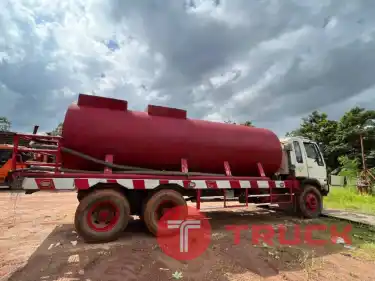 รถน้ำ เอนกประสงค์ 10 ล้อ 1 เพลา HINO PROFIA 180 แรง หัวบางเดิม