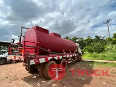 รถน้ำ เอนกประสงค์ 10 ล้อ 1 เพลา HINO PROFIA 180 แรง หัวบางเดิม