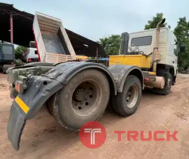 10 ล้อหัวลาก 1 เพลา ยกล้อหลัง (ถุงลมเพิ่งเปลี่ยน) VOLVO 340 แรง FM9 ปี 46