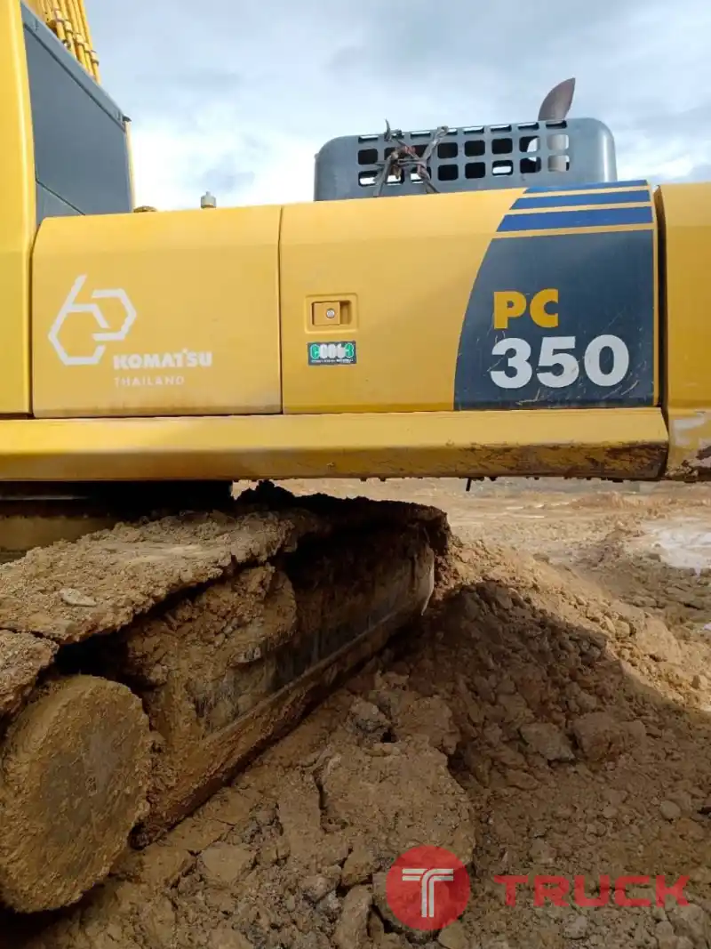 KOMATSU PC350-8 MO กล้องหลัง จอเหลือง ทำงาน 13,494 ชั่วโมง แท้ ๆ มือเดียวจาก ศูนย์