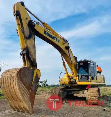KOMATSU PC350-8 MO กล้องหลัง จอเหลือง ทำงาน 13,494 ชั่วโมง แท้ ๆ มือเดียวจาก ศูนย์