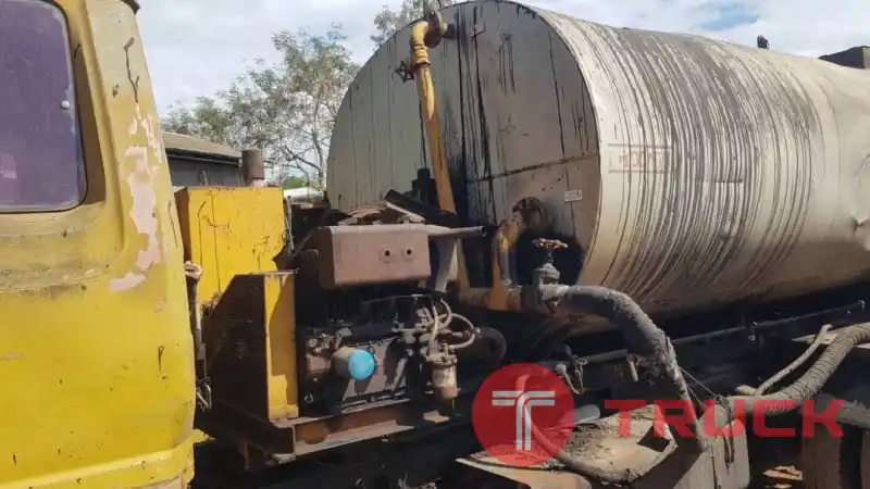 รถสเปรย์ยางถังนอกแท้ 6 ตัน ระบบพร้อมใช้ Hino FD165 เครื่อง HO6C-Turbo - 205 แรง